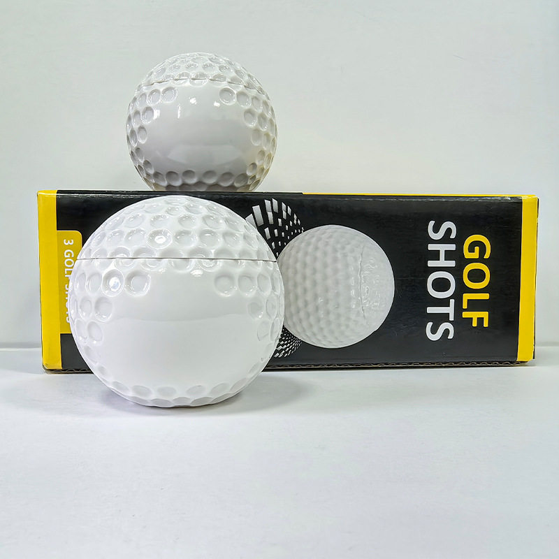 Creative 50ml Plastic Small Shot Glass Golf Ball Liquor Cup Quantum Bullet Cup Shot Glass