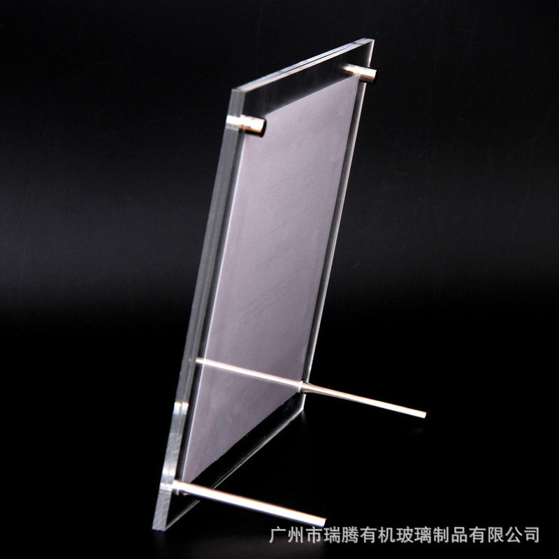 Explosive acrylic photo frame A4 authorization certificate medal award frame Crystal photo frame table A3 business license frame