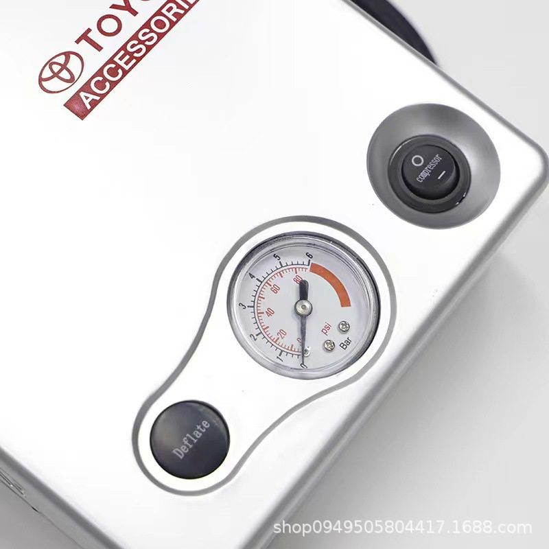 New square car inflator electric inflator multifunctional car portable tire without light inflator