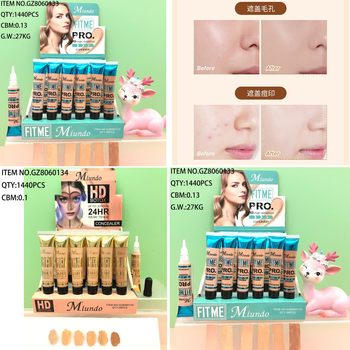 MLUNDO6 color concealer spot acne black eye waterproof foundation cream makeup factory wholesale