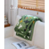 American Cartoon Thickened Blanket Sofa Cover Blanket Quilt Christmas Style Export Export Blanket Four-Season Universal Nap Blanket