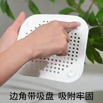 Square Deodorant Silicone Mat Floor Drain Filter Toilet Anti-Odor Deodorant Plug Kitchen Sewer Anti-Blocking Artifact