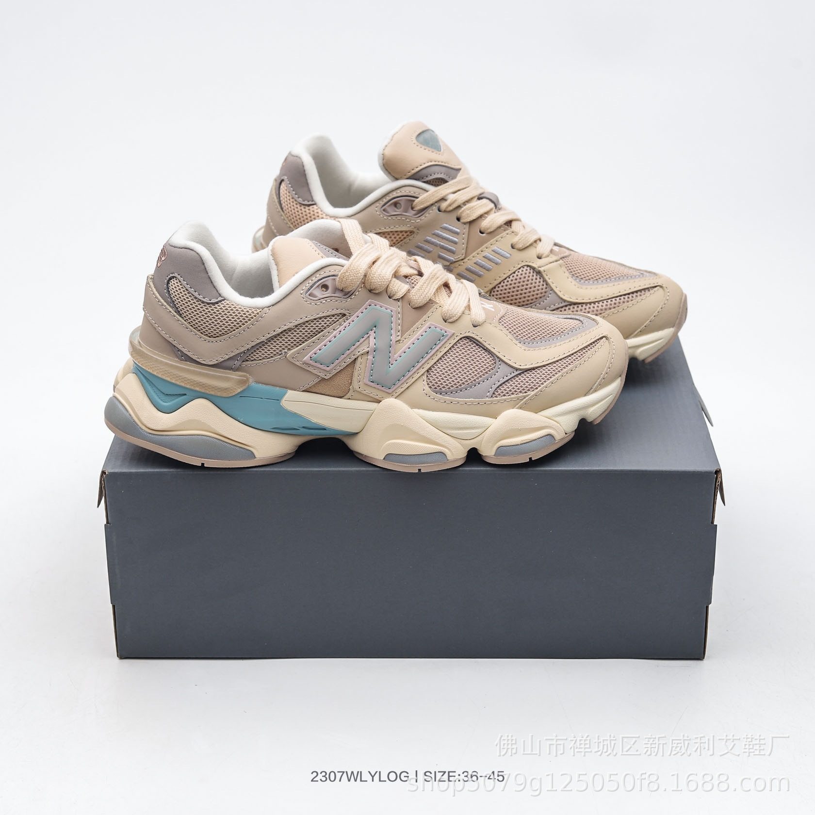 Putian Chunyuan NB9060 Xiaohongshu ins Chunyuan sports shoes Millennium elephant hoof dad shoes running shoes trendy shoes