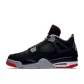 Jordan 4 black red