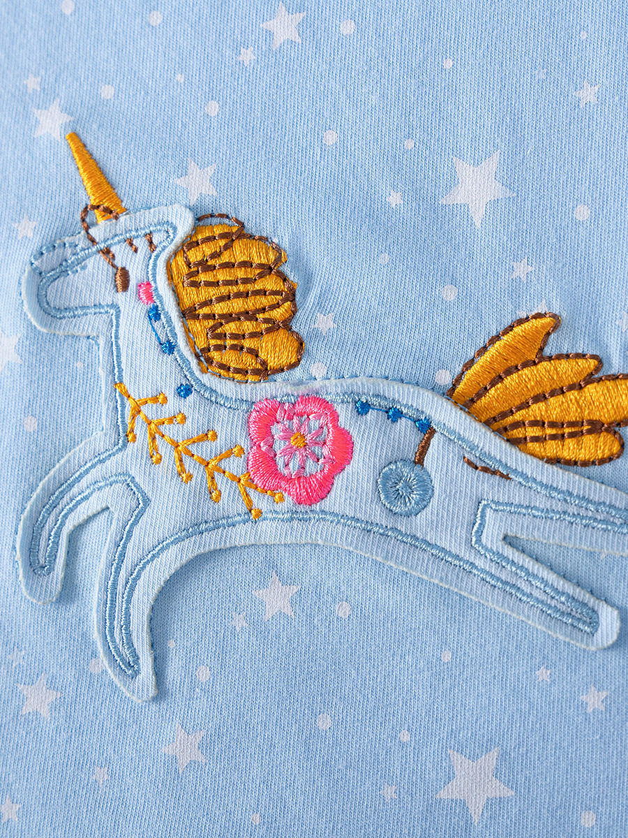 Robe de fille à manches courtes d'été, jupe pour enfants mignonne dessin animé, robe pour enfants