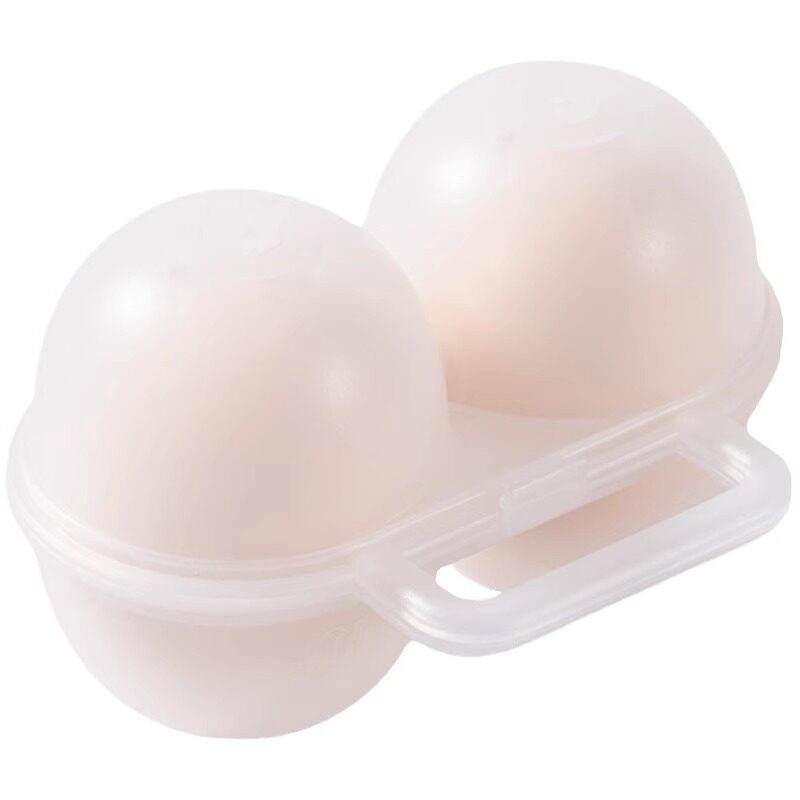 Outdoor portable egg box anti-drop egg storage box shockproof travel camping shatterproof egg tray household plastic box