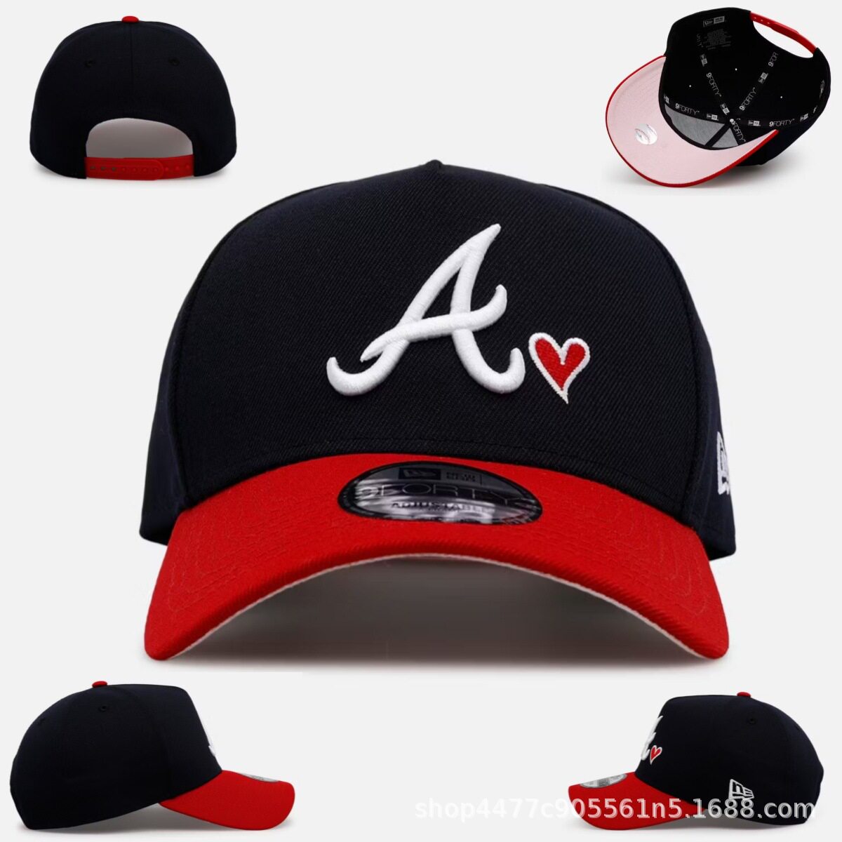 New Baseball Cap for Men and Women, Ny Hip-Hop Cap, Cross-Border New Embroidered American Mesh Cap, Curved Sun Protection Cap Factory