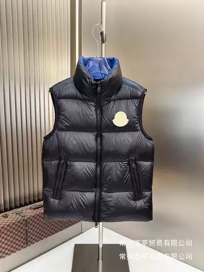 European Winter Thickened Stand-Collar Down Vest Men 2025 Couple Style Cold-Proof Warm Goose Down Short Cut Wholesale