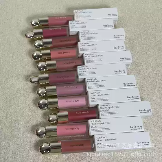 Cross-Border Export Rare Beauty Sai/Lina 13-Color Liquid Blush Wholesale Blush Cream Hope Love Ha