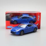 Детская игрушечная машинка Willy Welly Alloy 1:36 модель спортивного автомобиля Subaru BRZ седан с откидывающимися двумя дверями
