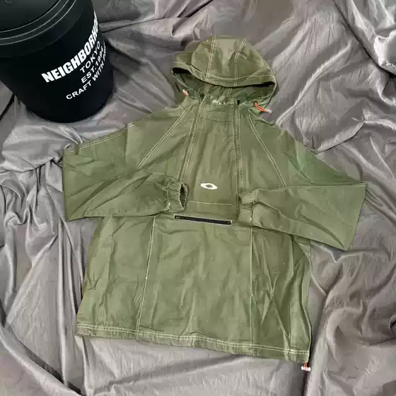 Dropshipping Japanese-Style Trendy Ok*Piet Vintage Hooded Work Jacket Unisex Coat