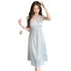 Spring and Summer New Arrival French Style Flower Wedding Ice Silk Nightgown Lace Court Style with Chest Pad Embroidered Sexy Pajamas