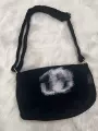 Black white label