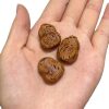 Walnut Carving Gourd Wen Play Hand-woven DIY Jewelry Accessories Accessories Scattered Beads Beaded Upper and Lower Holes