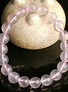 天然星光粉晶粉晶民族风