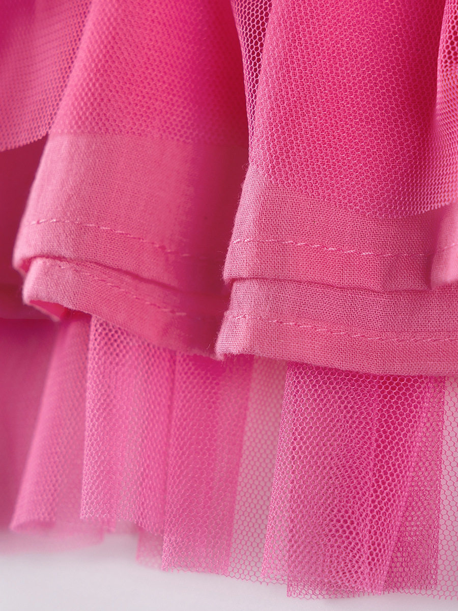 Girls' Hoodie Dress, [Style] Kids' Skirt, Autumn Tulle Long-sleeve Cartoon Kids' Dress