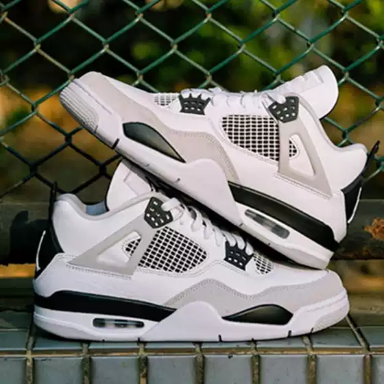 【Black Friday Mega Deals】Aj4 Hot Lava Electric Mother Yellow Paris Women's and Men's Basketball Shoes