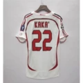 0607ac away short sleeve customized no. 22 + champions league armband