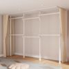Floor-To-Ceiling Clothes Rack for Home Use, Extendable Hanging Rod for Bedroom, Simple Wardrobe Rack, Clothes Drying Rod