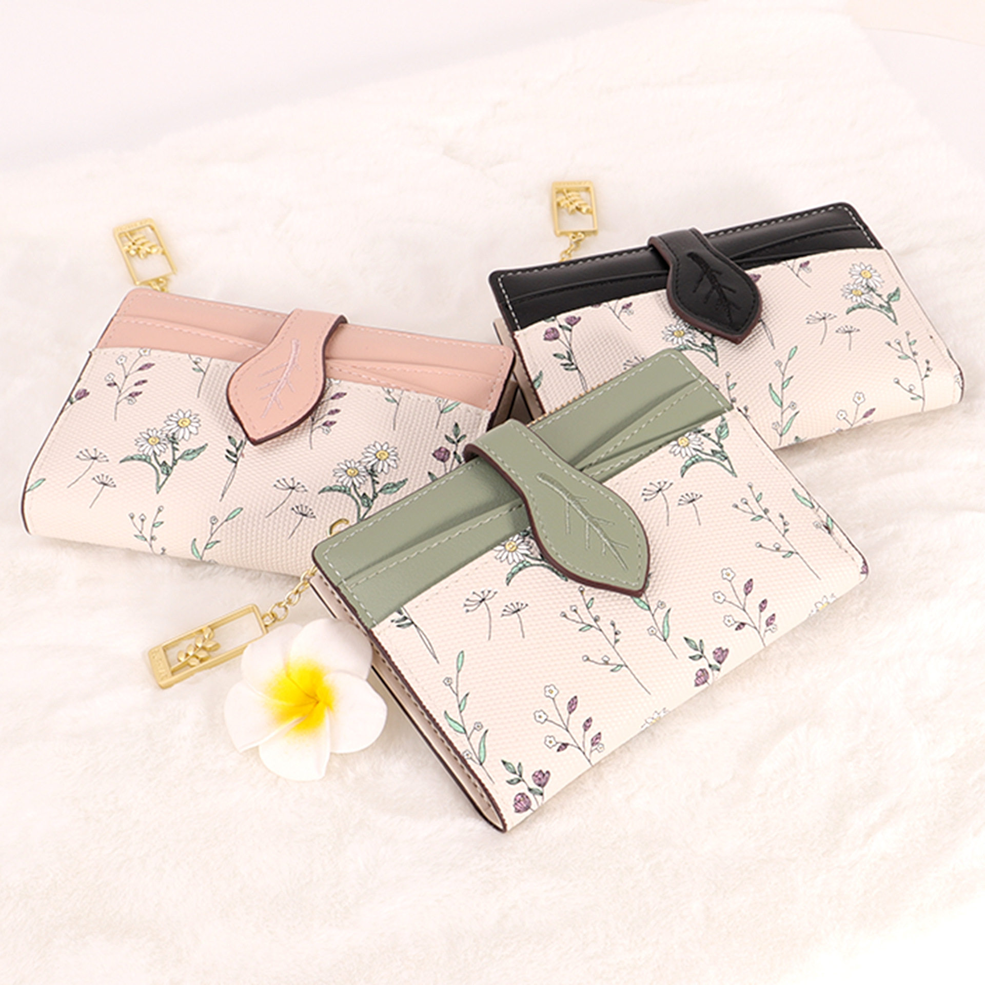 Fresh Wallet Women's Short Popular Ultra-Thin 2025 New Wallet High-Looking Large-Capacity Student Coin Purse