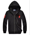 9006 zipper original label black red horse
