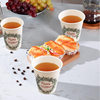 Anyou White Garland Food Grade Christmas Disposable Paper Cups Hygienic Restaurant Hotel Exhibition Party Supplies