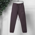 Black Purple Trousers