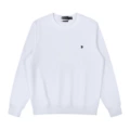 Crewneck White with Black Logo