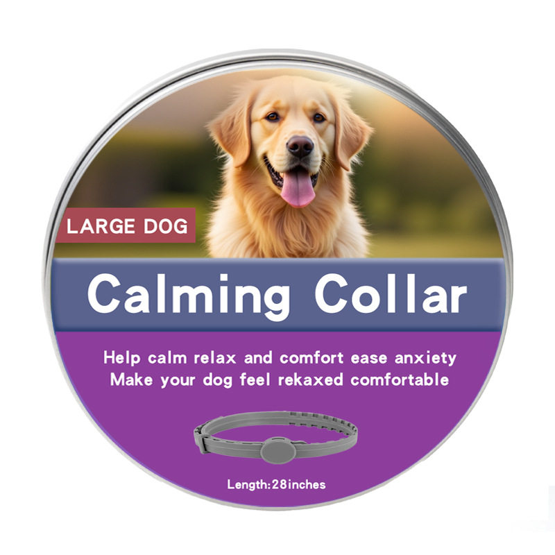 Amazon Cross-Border Soothing Collar for Dogs and Cats, Adjustable Size, Flea, Tick, Lice and Mosquito Repellent Collar