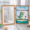 Flip Photo Frame KidsArtFrame Cross-border Hot Selling Children's Art Magnetic Frame Storage Photo Frame