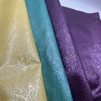 Snake Pattern Three-Dimensional Scale Artificial Leather Soft Leather Bag Handicraft Packaging Home Soft Bag Wall Decoration Fabric