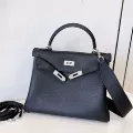 Black Silver Buckle
