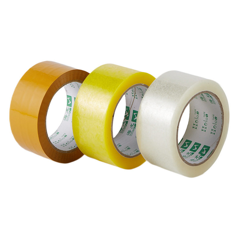 Transparent Tape Whole Box Wholesale Sealing Tape Express Logistics Packaging Tape Manufacturer Spot Beige Sealing Tape