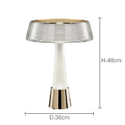 Nordic Ins Style Atmosphere Table Lamp Advanced Sense Designer Living Room Bedroom Cream Style Simple Light Luxury Decorative Lamp