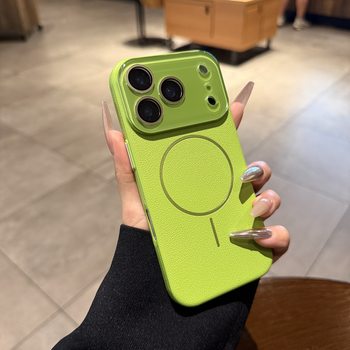 Suitable for Apple 17Promax Mobile Phone Case Iphone17 New 16 Thin Circle Magnetic Lens Film All-Inclusive Protective Cover