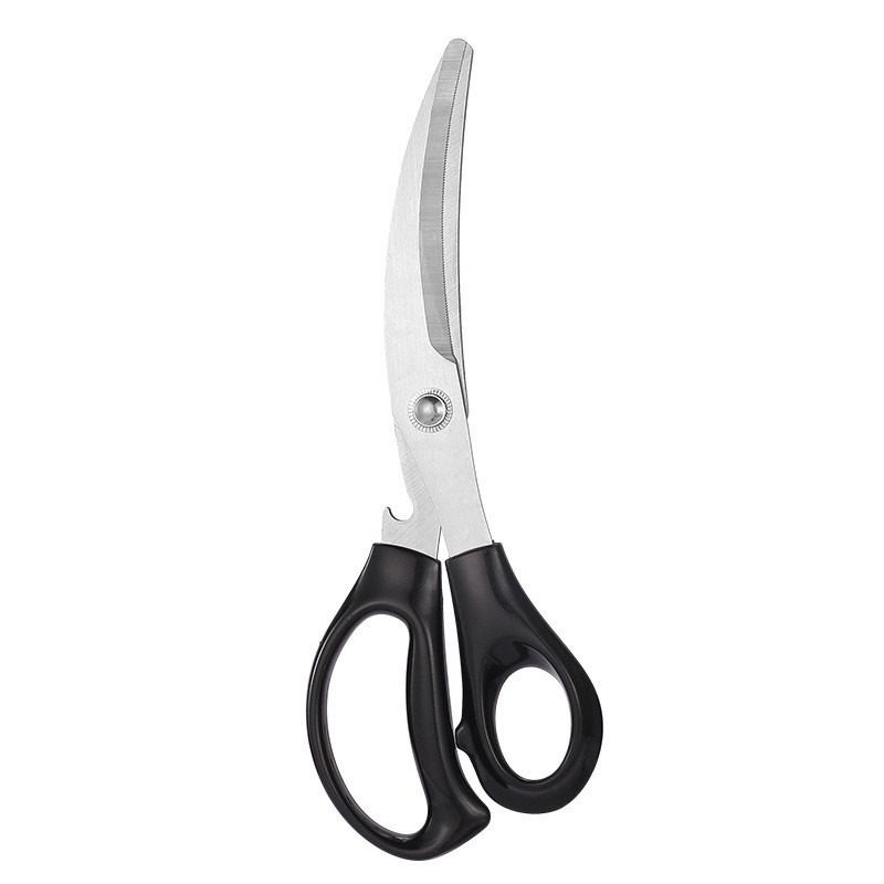 Kitchen Stainless Steel Barbecue Scissors Household Multifunctional Barbecue Scissors Korean Barbecue Restaurant Special Steak Barbecue Scissors