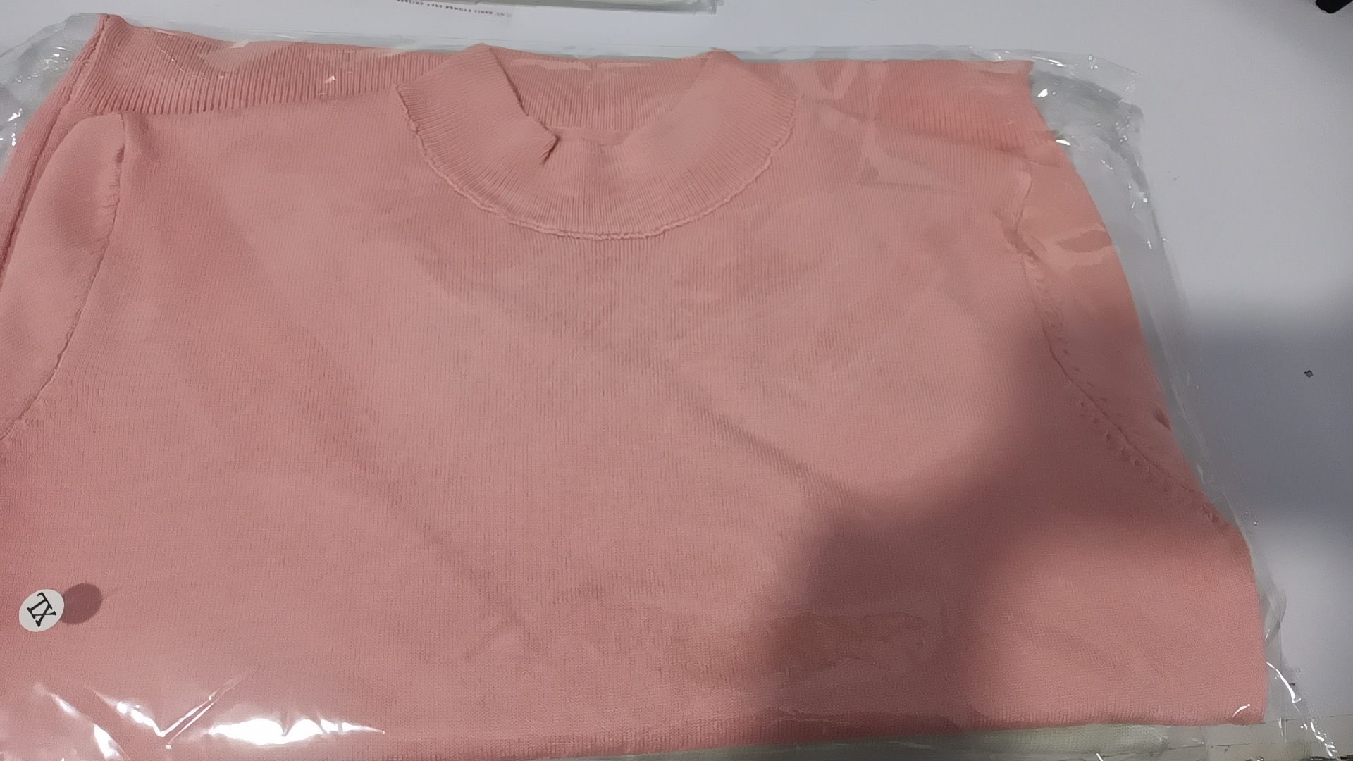 雪桐半高领针织衫长袖套头内搭打底都市女装秋冬保暖宽松毛衣纯色