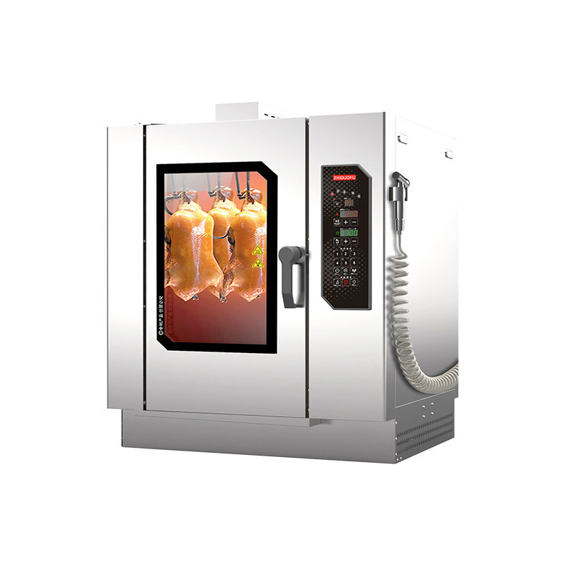 智能烤鸭炉商用全自动烧鸡烧鸭五花肉电烤炉多功能旋转吊炉烤箱