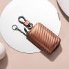 New Korean Style Business Plaid Car Key Protective Cover Car Zipper Fashion Protective Cover Universal