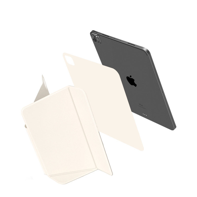 Applicable ipad protective case split double-sided clip Apple pro11 magnetic suction air5/4 with buckle with Pen slot 12.9-inch