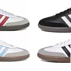 Putian Pure Original Moral Training Shoes Samba Pink Strawberry Bear Sports Sneakers Samba Retro Campus Men and Women Adidas