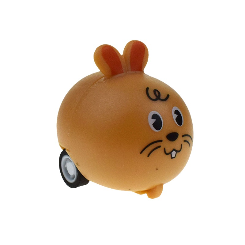 创意回力食玩迷你会跑的甜甜圈车扭蛋新奇玩具口袋车子