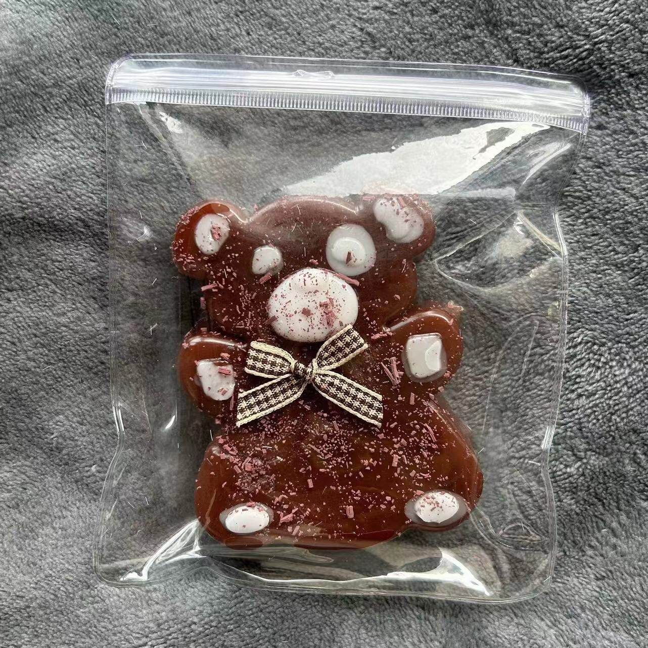 ビスケット熊【チョコレート色】