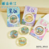 Lijiang City Landmark Commemorative Coins, Commemorative Gifts, Yulong Snow Mountain Metal Commemorative Badges, Wholesale Business Gifts in Stock