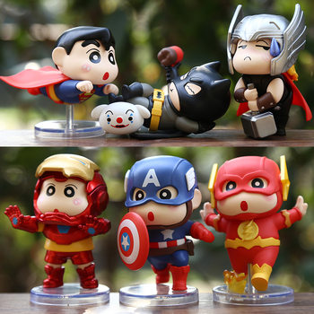 New Anime Hero Xiaoxin Figure Model Iron Man Leanseng Cos Xiaosheng Doll Trendy Blind Box Ornament