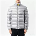 10 stand collar down jacket silver