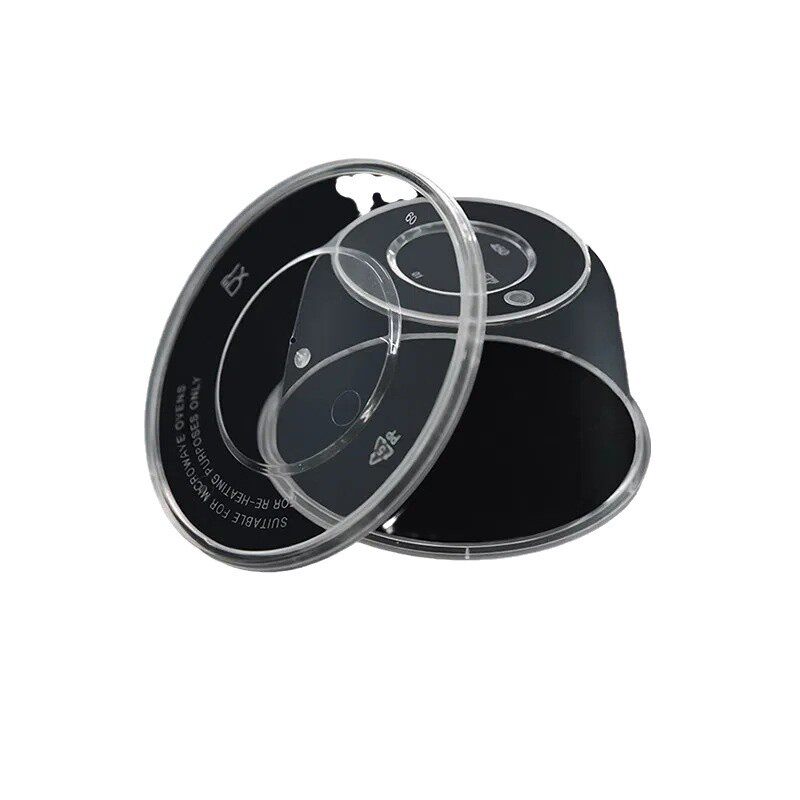 Disposable Lunch Box, Microwaveable Soup Box, Ice Powder Special Take-Out Packaging Bowl with Lid, Thickeneded Fast Food Packaging Box