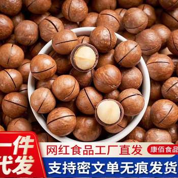 Free Shipping on behalf of Hawaiian Fruit Cream Flavor Summer Fruit Walnut Large Granules New Real Thin-skinned Hawaiian Fruit