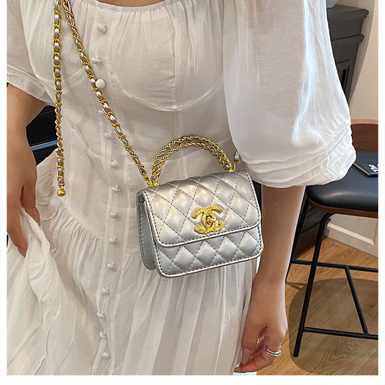 Light Luxury Quilted Women's Bag New Mini Armpit Bag Chain Fashion Shoulder Crossbody Bag Handbag Small Square Bag 24 O1CN017FLOur1q1HftDyyeR !!2219787655435 0 cib