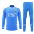 2526 real madrid light blue [player version] ad on the left and right cuffs